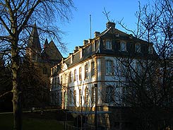 Auf der Burgstelle erbautes sptbarockes Herrenhaus, Foto: Friedhoff (2009)