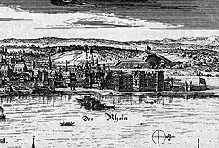 Martinsburg nach Merian 1633