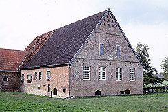 Langen bei Everswinkel, Giebelseite, Foto: M. Rasch 2006