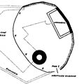  Gemen, Rekonstruktionsversuch des Aussehens im 14. Jh. aus Mummenhoff 1961, Abb. 13