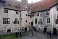  L�dinghausen, Burg Vischering, Innenhof von N. Foto: Eismann 2010