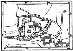 Grundriss aus: Janssen/Janssen, Burgen (1997), S. 230,  Abb. 165