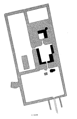 Umzeichnung UK v. 1823 (LAV, Abt. Westf., Karten K 2412 und BKW, Gelsenkirchen, S. 23)