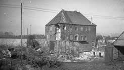 Foto v. Abbruch 1951 (Institut f. Stadtgeschichte Gelsenkirchen, F III Nachlass Mller )