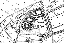 Plan von Dyck. Nach Janssen/Janssen, Burgen (1997) Abb. 111.