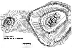 Salgtarjn-Zagyvafő. Ausgrabungsgrundriss der Anlage, 1992 (Zeichnung: Juan Cabello)