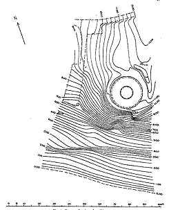 Survey of the site, made by: Anders Bach/Ole B. Timmer (1969), The National Museum of Denmark