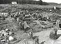 Photo from the excavations of the castle 1906-16, photo: The National Museum of Denmark