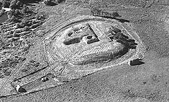 Aerial view from the south east, photo: Hans Stiesdal (1961), The National Museum of Denmark