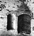 Fireplace on the second floor of the tower, photo: The National Museum of Denmark (1955)