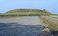 The castle mound viewed from the east, photo: The National Museum of Denmark (2002)