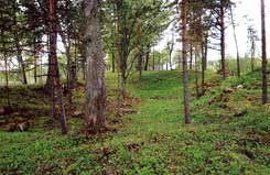 Ruine des viereckigen Turmes, Foto: Andris Caune (2010)