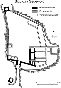 Grundriss  aus: Vītola (2002) 