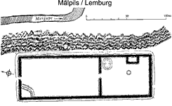 Grundriss aus: Caune/Ose, Leksikons (2004), S. 325.