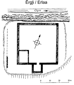 Grundriss aus: Caune/Ose, Leksikons (2004), S. 191