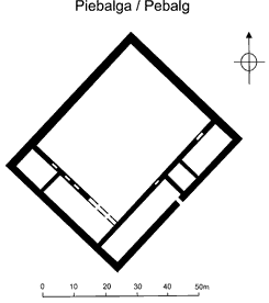 Grundriss aus: Caune/Ose, Leksikons (2004), S. 363.