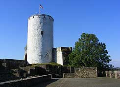 Bergfried. Foto: J. Friedhoff 2011.