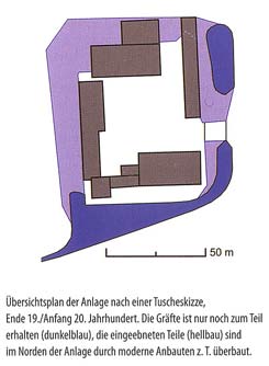 Grundriss aus 'Burgen AufRuhr', S. 37