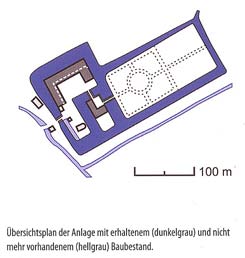 Grundriss aus 'Burgen AufRuhr', S. 215