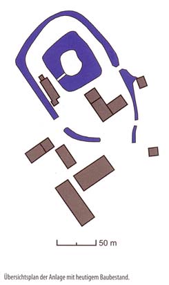 Grundriss aus 'Burgen AufRuhr', S. 333