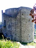 Blankenberg, sptmittelalterlicher Geschtzturm. Foto: J. Friedhoff 2013.