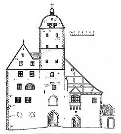 Mittelbau, Rekonstruktion nach H�bsche