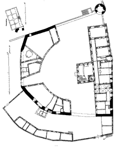 Grundriss, aus: KD Bitburg, 1927, S. 75.