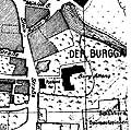  Die Burg Altena auf einer Karte von 1930 (aus Voort 1971) 