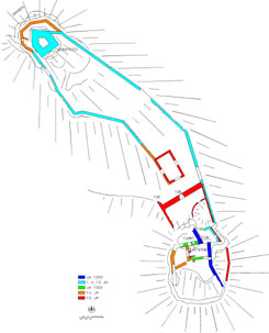 Freienstein: Bauphasenplan. Ausfhrung: Patrick Schicht nach Grundlagen von Gerhard Reichhalter (2005)