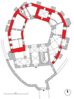 Sachsengang: Vereinfachter Bauphasenplan. Ausfhrung: Gerhard Reichhalter (2004)