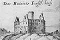 Die Burg Polle im Merianstich von 1654