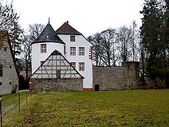Eberstadt, Schloss mit ruinöser Ringmauer (Thomas Steinmetz, 2011)