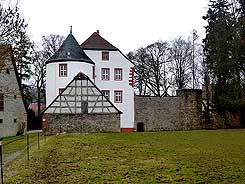 Eberstadt, Schloss mit ruinser Ringmauer (Thomas Steinmetz, 2011)