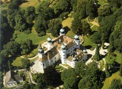 Artstetten: Luftbildaufnahme. Foto: Luftbildarchiv des Instituts fr Ur- und Frhgeschichte, Universitt Wien (1999)