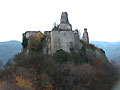 Burg Drnstein: Ansicht der Hochburg von Norden. Foto: Thomas Khtreiber (2003)