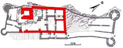 Hinterhaus: Vereinfachter Bauphasenplan. Ausführung: Gerhard Reichhalter