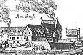 Schloss Rethem im Merianstich von 1654