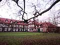 Der Innenhof der Burg Berum. Foto Frank Both, Nov. 2016.