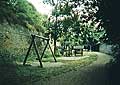 Wall und Graben der Festung R�sselsheim (Thomas Steinmetz ca. 1985)