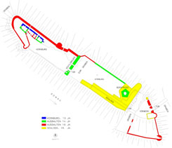 Neuhaus: Bauphasenplan. Ausfhrung: Patrick Schicht nach Grundlagen von Gerhard Reichhalter, Michael Schweller und W. Gtting (2005)