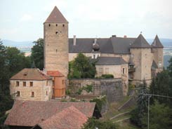 Vichtenstein: Ansicht der Burg von Süden. Foto: Patrick Schicht (2002)