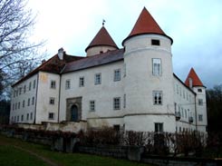 Schwertberg: Südwestansicht der Burg. Foto: Patrick Schicht (2005)