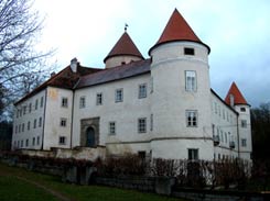 Schwertberg: Sdwestansicht der Burg. Foto: Patrick Schicht (2005)