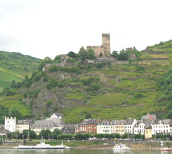 Gutenfels �ber Kaub, Foto: R. Friedrich (2003)