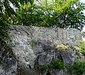 Scharzfels, Standort des Palas auf der Oberburg. Foto Eismann 2017