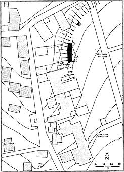 Plan der Grabenanlage bei Wibbecke (aus Grote, Schr�der 1994, S. 7)