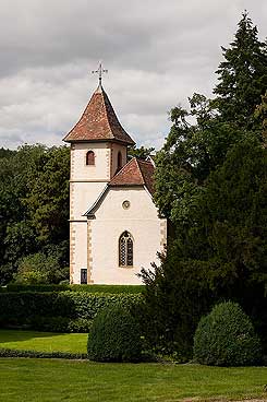 Schlosskapelle von 1602 - Foto berlassen von Cecily Freifrau von Gemmingen-Hornberg, April 2018
