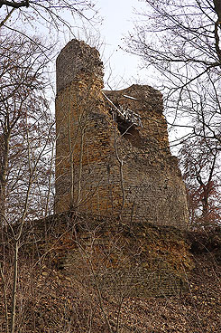 Der Bergfried (Foto Eismann 2019)