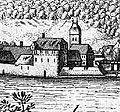Gieselwerder im Merianstich 1656
