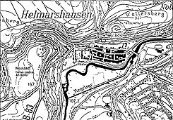 Lage der Neustadt Helmarshausen (aus Stephan 2010, S. 332)